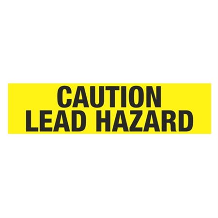 Caution Lead Hazard Barricade Tape